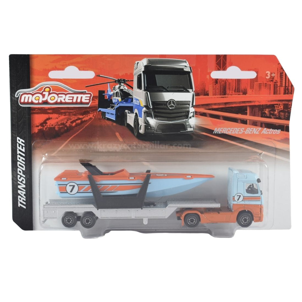 Mercedes-Benz Actros (Boat) - Transporter | Majorette