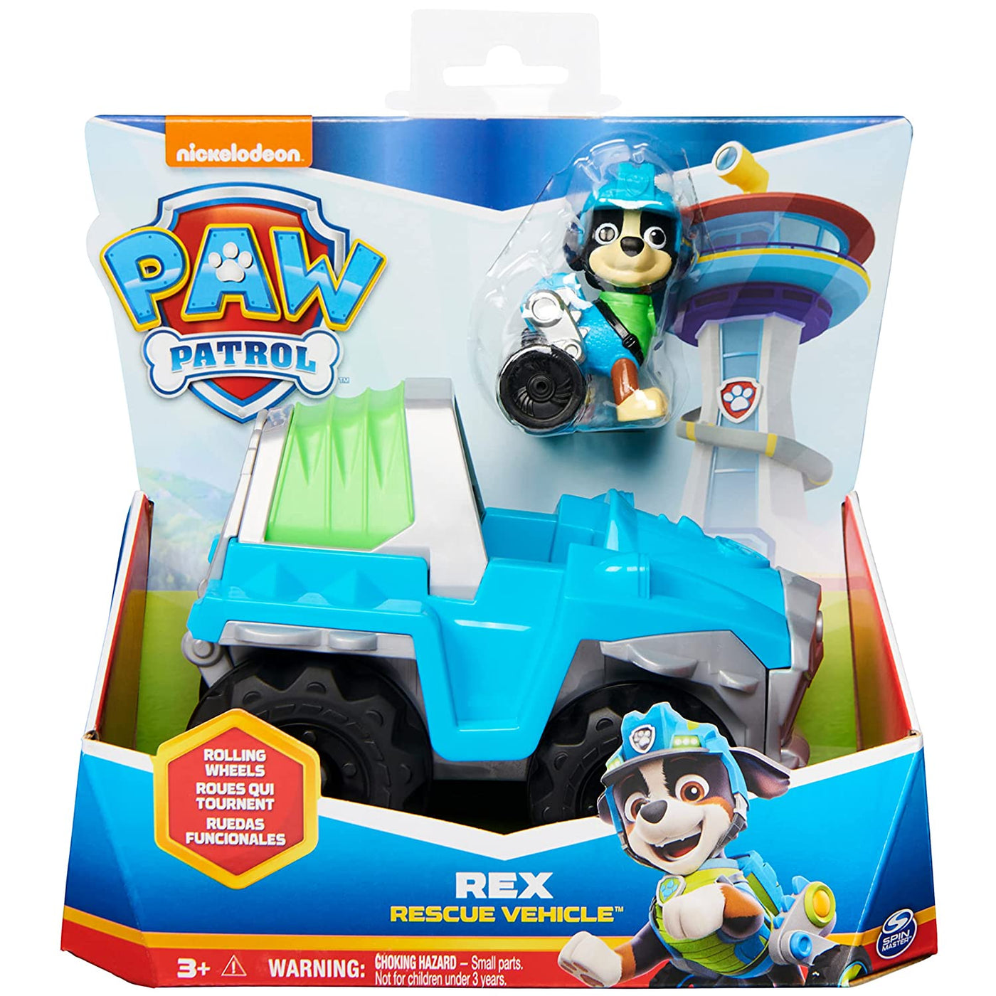 Rex Rescue Vehicle With Action Figure | Paw Patrol