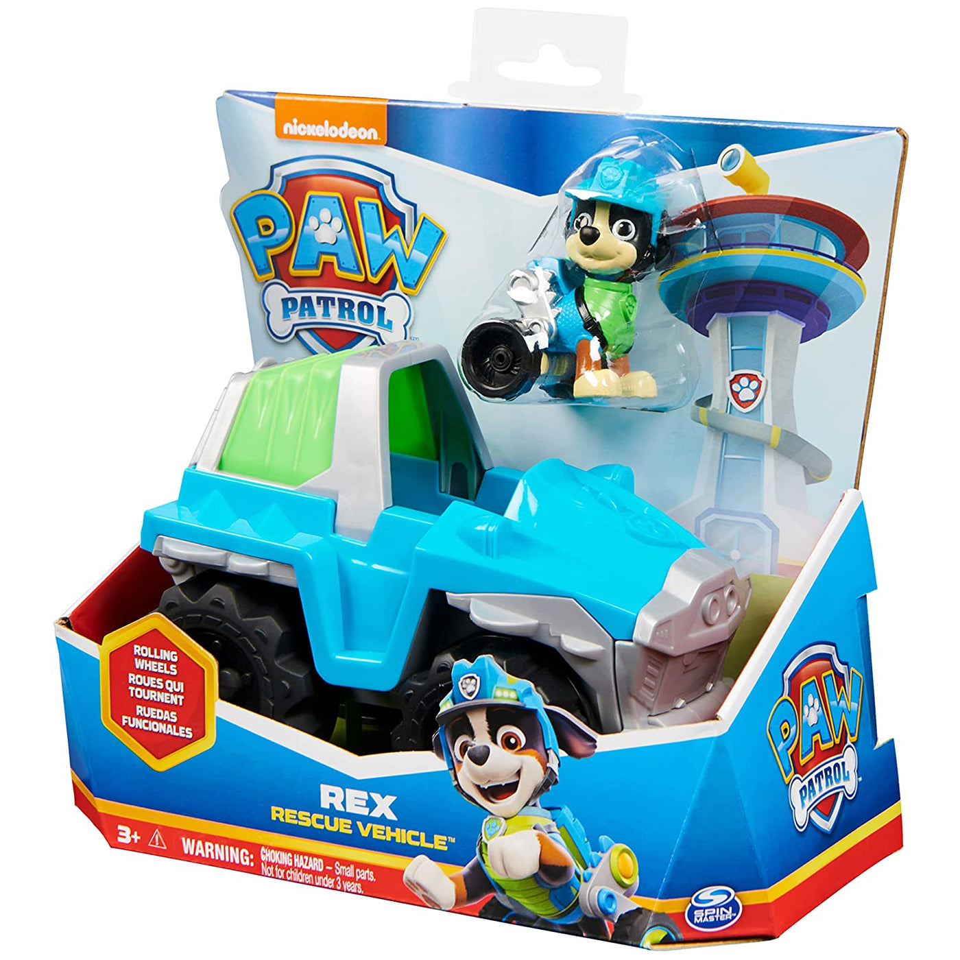 Rex Rescue Vehicle With Action Figure | Paw Patrol
