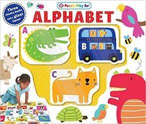 Alphabet - Three Chunky Books and a Giant Jigsaw Puzzle