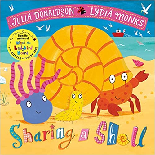 Sharing A shell - Board Book | Julia Donaldson