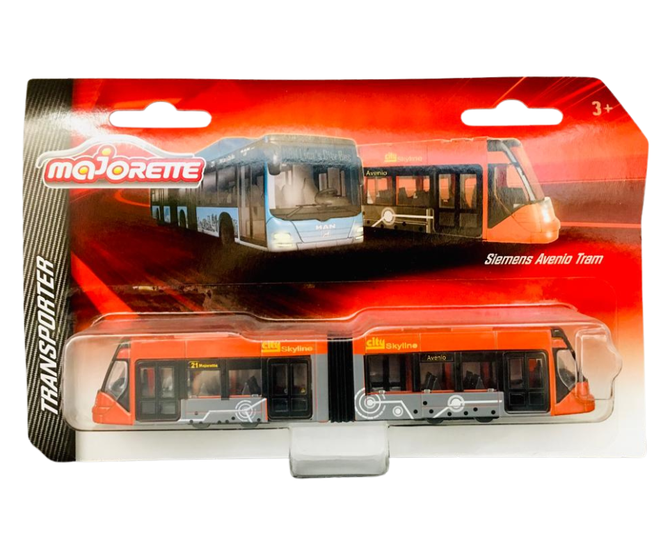 Siemens Avenio Tram: Transporter - Orange | Majorette