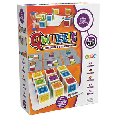 Qwuzzle - Nine Cubes and A Billion Puzzles | The Happy Puzzle Company