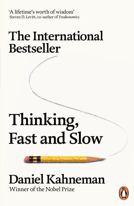 Thinking, Fast and Slow: The International Bestseller - Paperback | Daneil Kahneman by Penguin Random House Books- Non Fiction