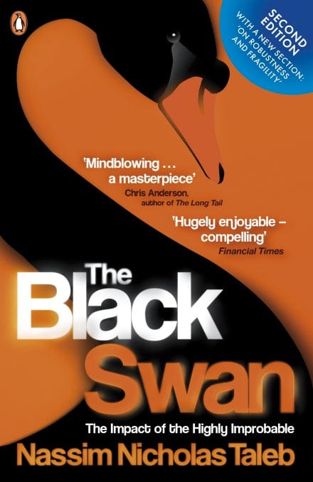 The Black Swan: The Impact of the Highly Improbable - Paperback | Nassim Nicholas Taleb by Penguin Random House Books- Non Fiction