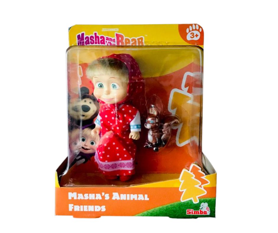 Masha and the Bear: Masha's Animal Friends - Squirrel | Simba Toys