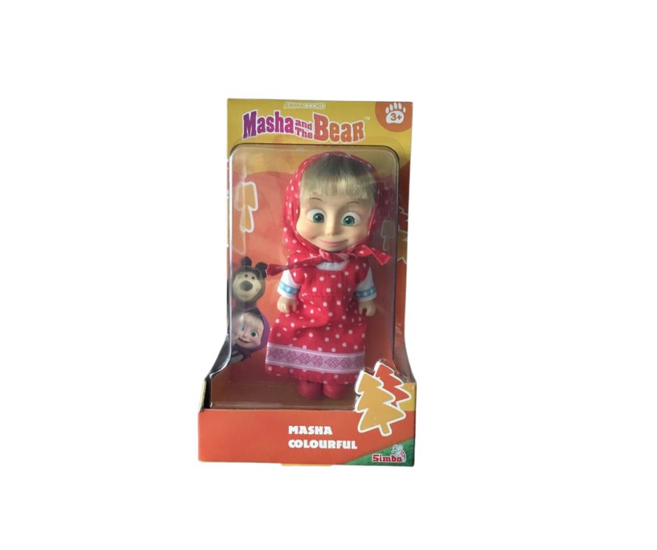Masha and the Bear: Masha Colourful - Red | Simba Toys