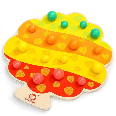 Wooden Pecker's Fruit Fiesta Game | Top Bright by Top Bright Toys Toy