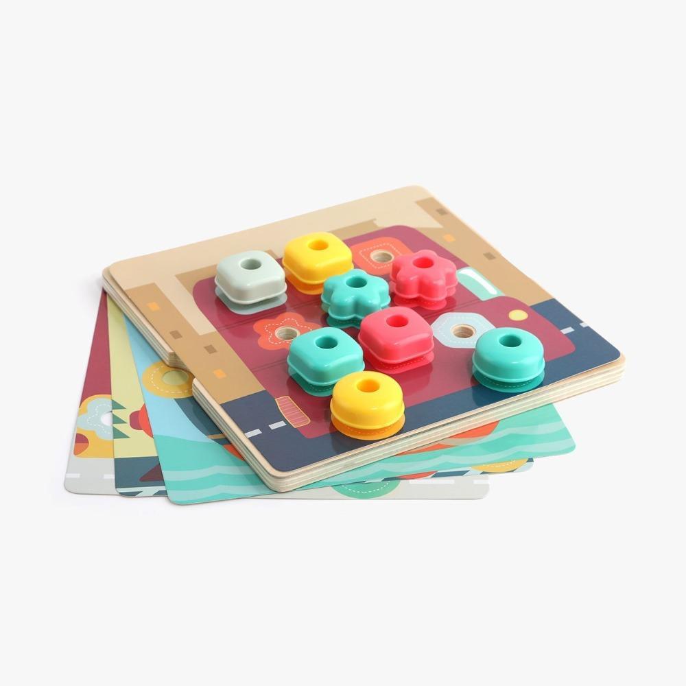 Sequesnce Boxes Rainbow Stacking Sequencing Box – Krazy Caterpillar